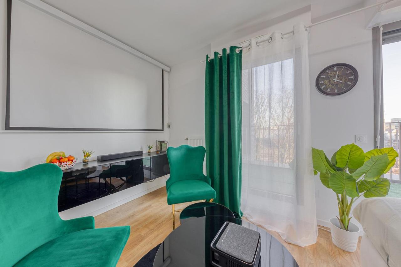 Ferienwohnung Cinema Moon Luxury - Gare 3Min - Proche Paris Massy  Exterior foto